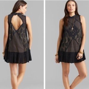 FREE PEOPLE ANGEL LACE DRESS SZ M